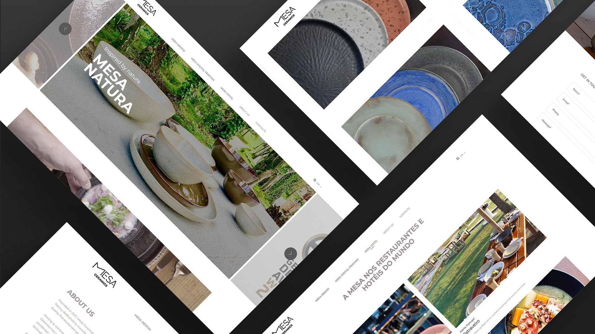 Mesa Ceramics - Website - Fullscreen 2 - LOBA.cx